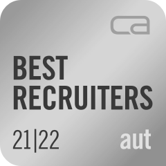 Siegel Auszeichnung Best Recruiters 21|22