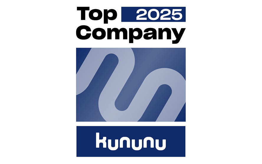 Siegel Auszeichnung kununu Top Company 2025
