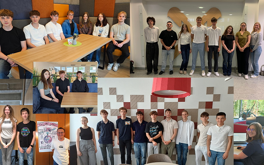 31 Ferialpraktikatinnen und -praktikanten der Raiffeisen Software GmbH